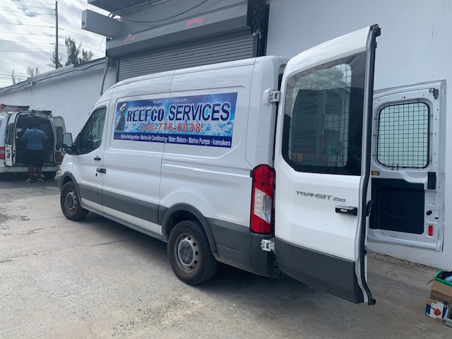 Reefco Services is well-equipped to work on your job Reefco Van